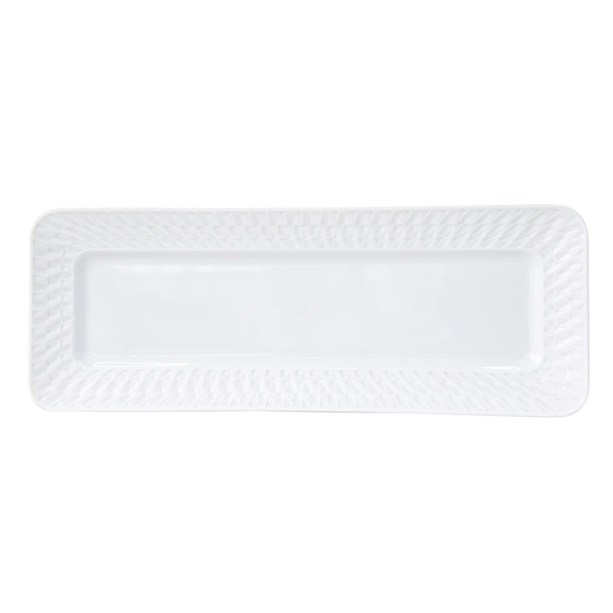 Bernardaud, Twist White, Rectangular tray