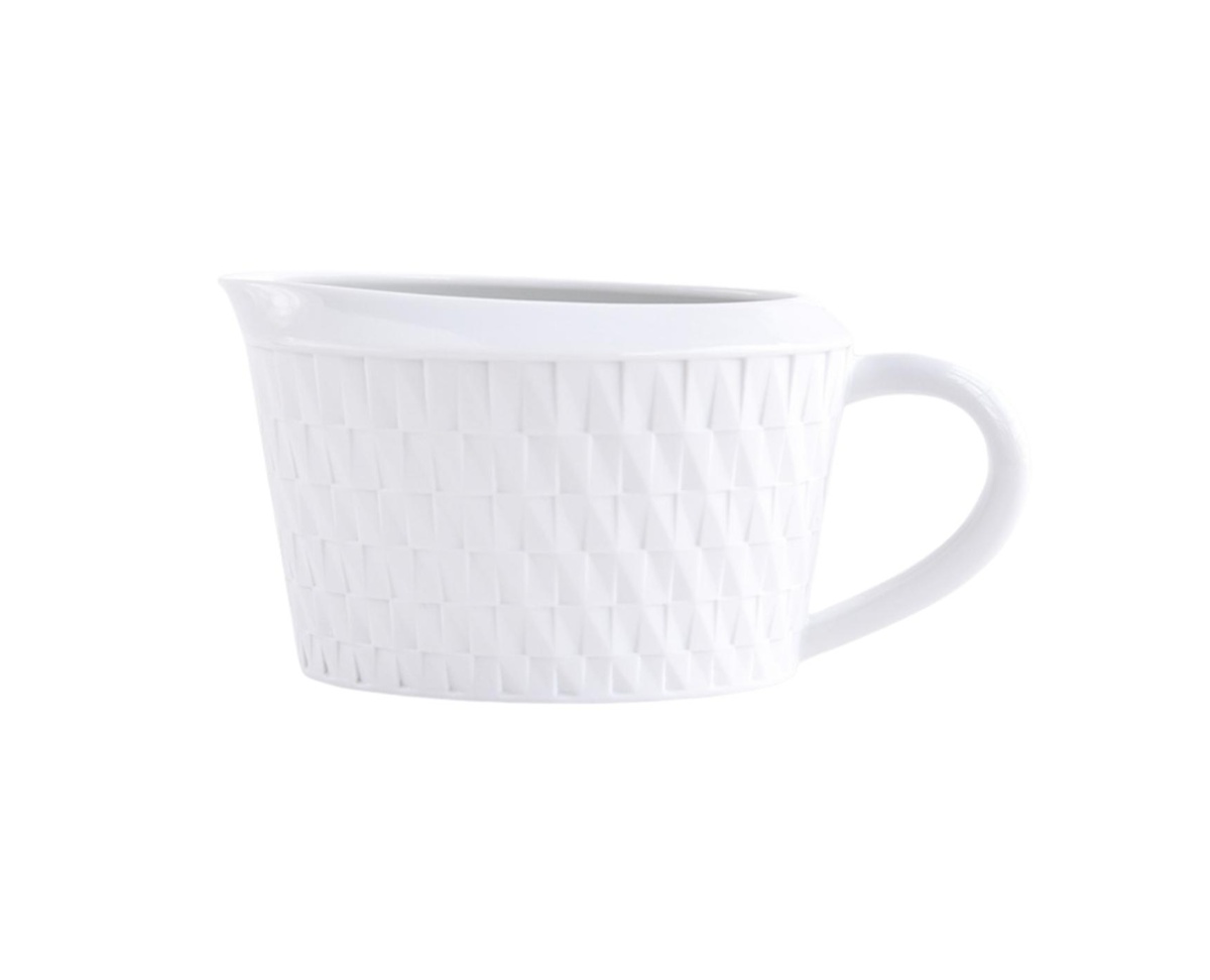 Bernardaud, Twist White, Gravy boat