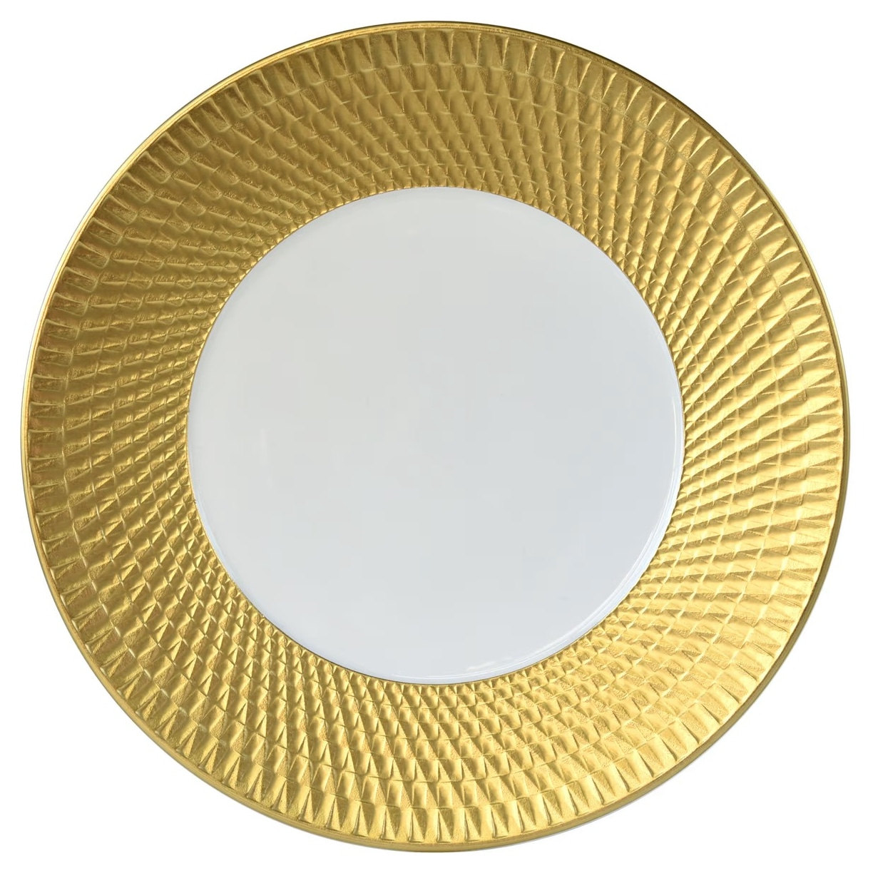 Bernardaud, Twist Gold, Presentation plate