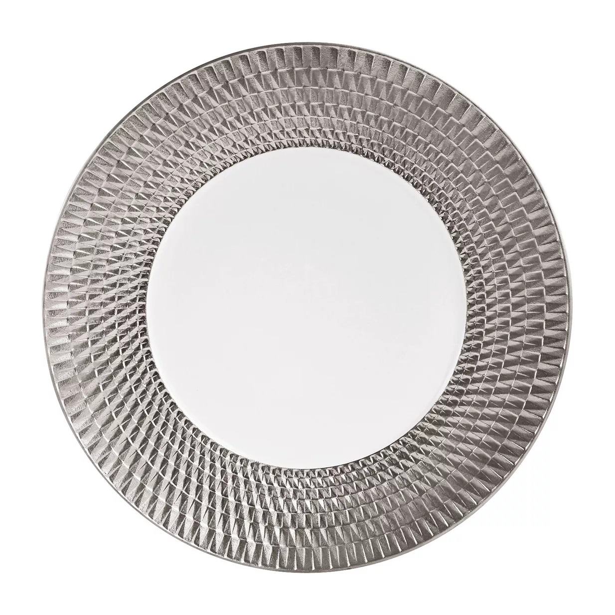 Bernardaud, Twist Platinum, Dinner plate