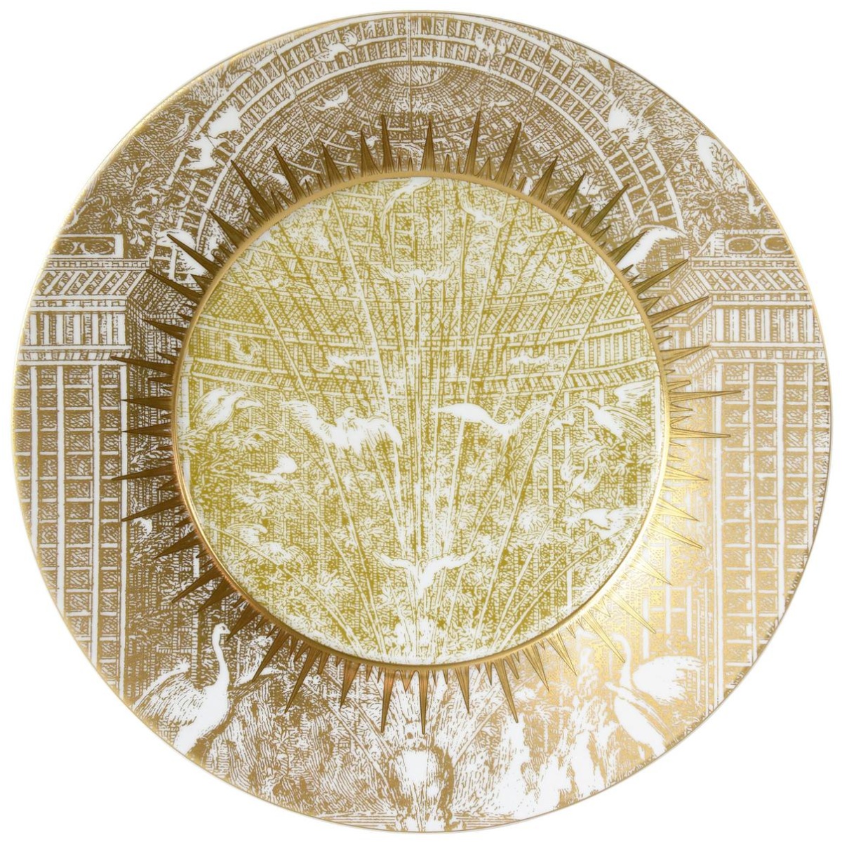 Bernardaud, Versailles Enchanté, Presentation plate