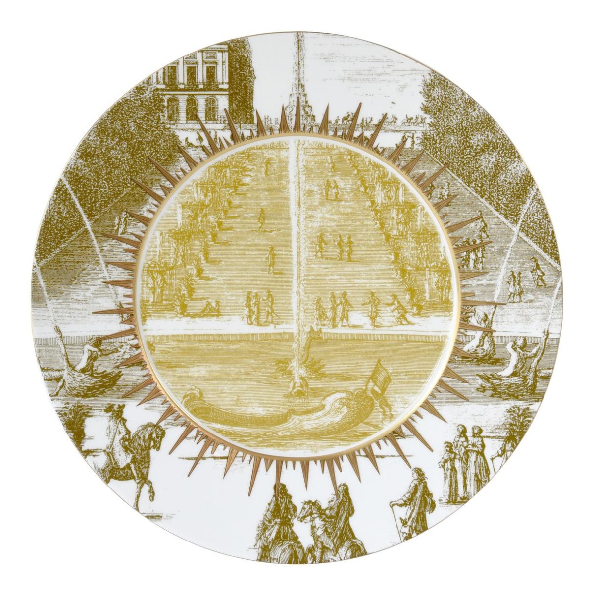 Bernardaud, Versailles Enchanté, Dinner plate