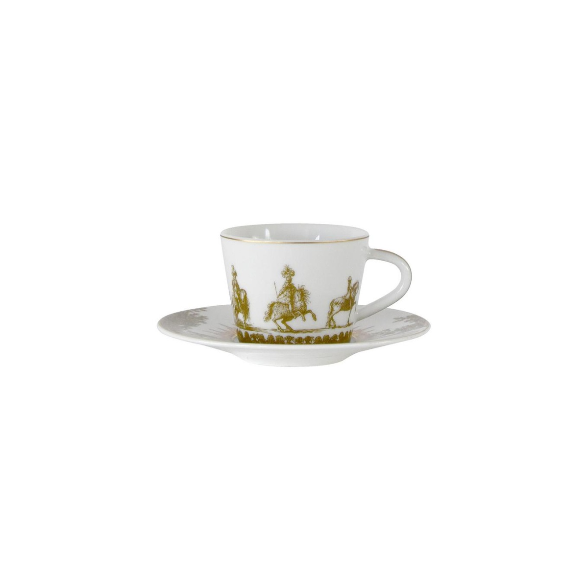 Bernardaud, Versailles Enchanté, Espresso cup and saucer