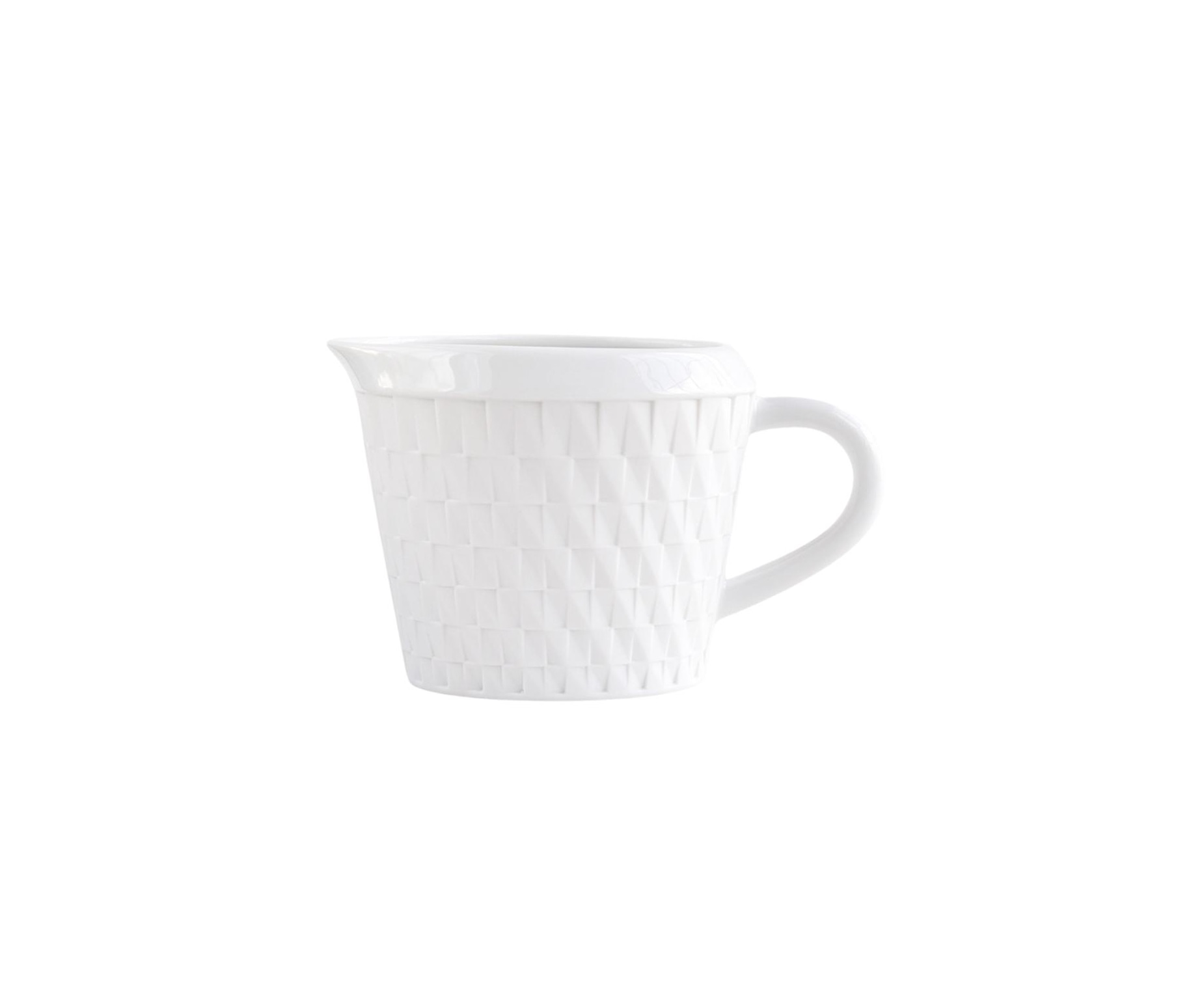 Bernardaud, Twist White, Creamer