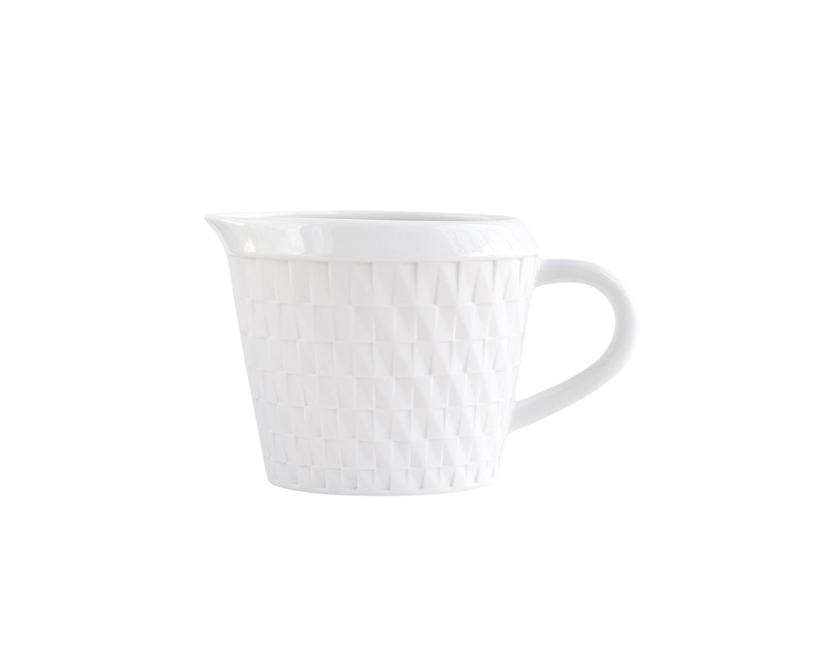 Bernardaud, Twist White, Creamer