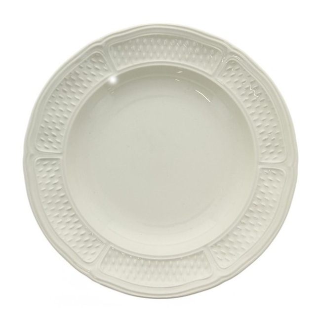 Gien, Pont aux Choux White, Soup plates, set of 4