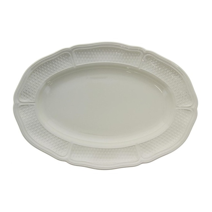Gien, Pont aux Choux White, Oval platter small