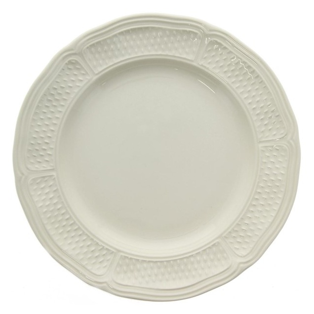 Gien, Pont aux Choux White, Deep round platter