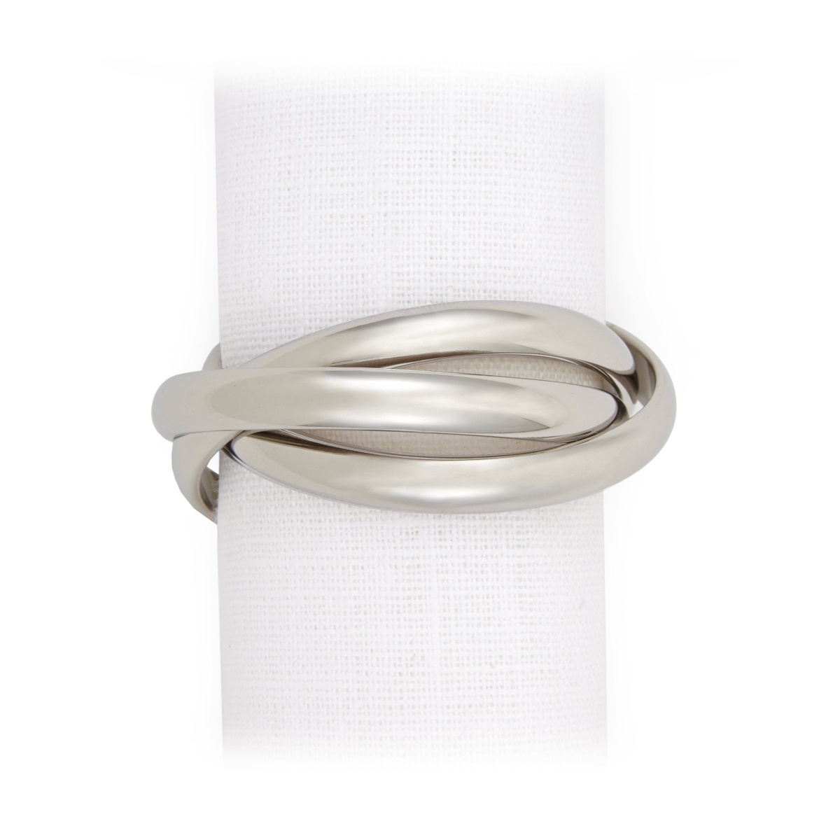 L'Objet, Napkin Jewels, Three-ring Napkin rings, set of 4