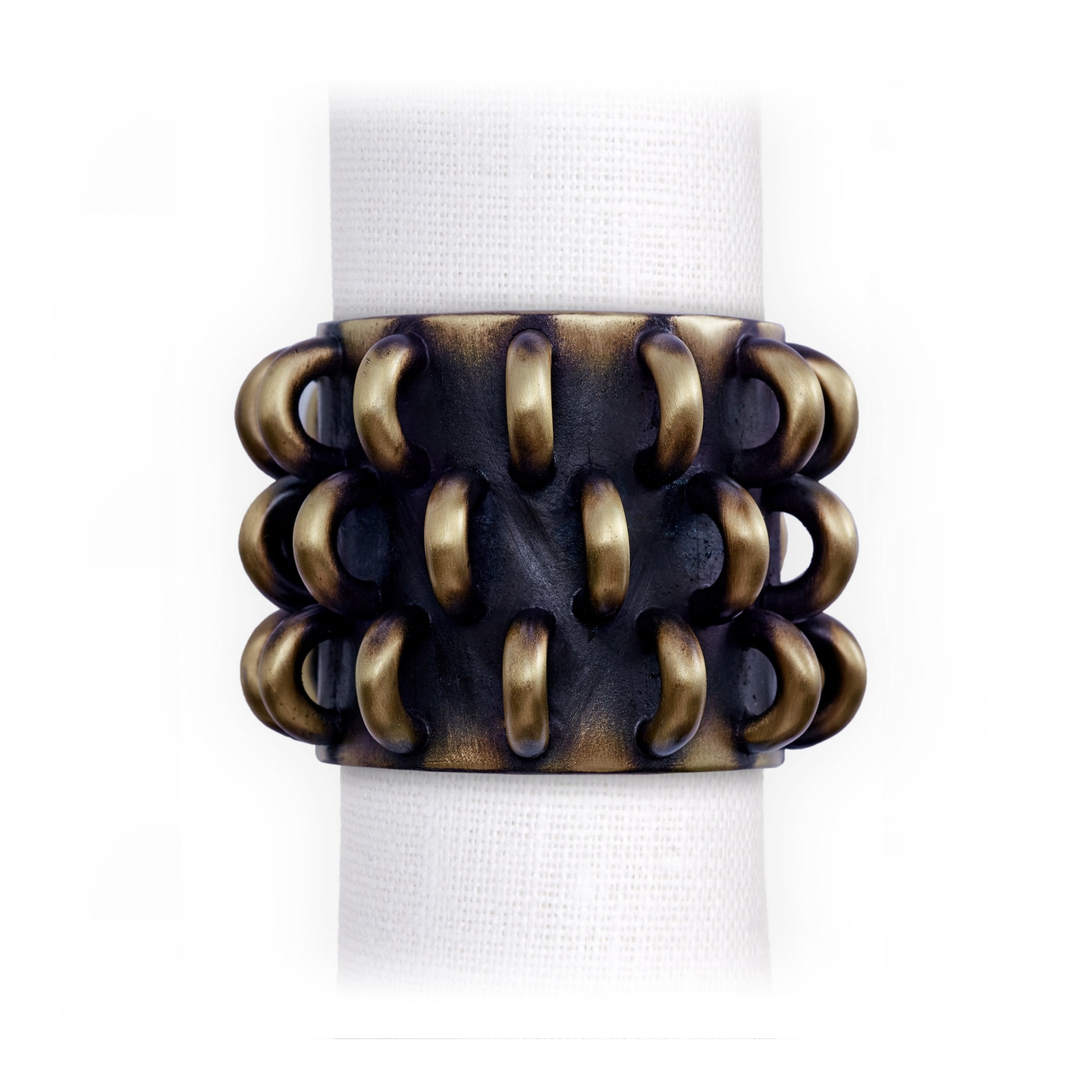 L'Objet, Napkin Jewels, Tulum Cuff Napkin rings, set of 4