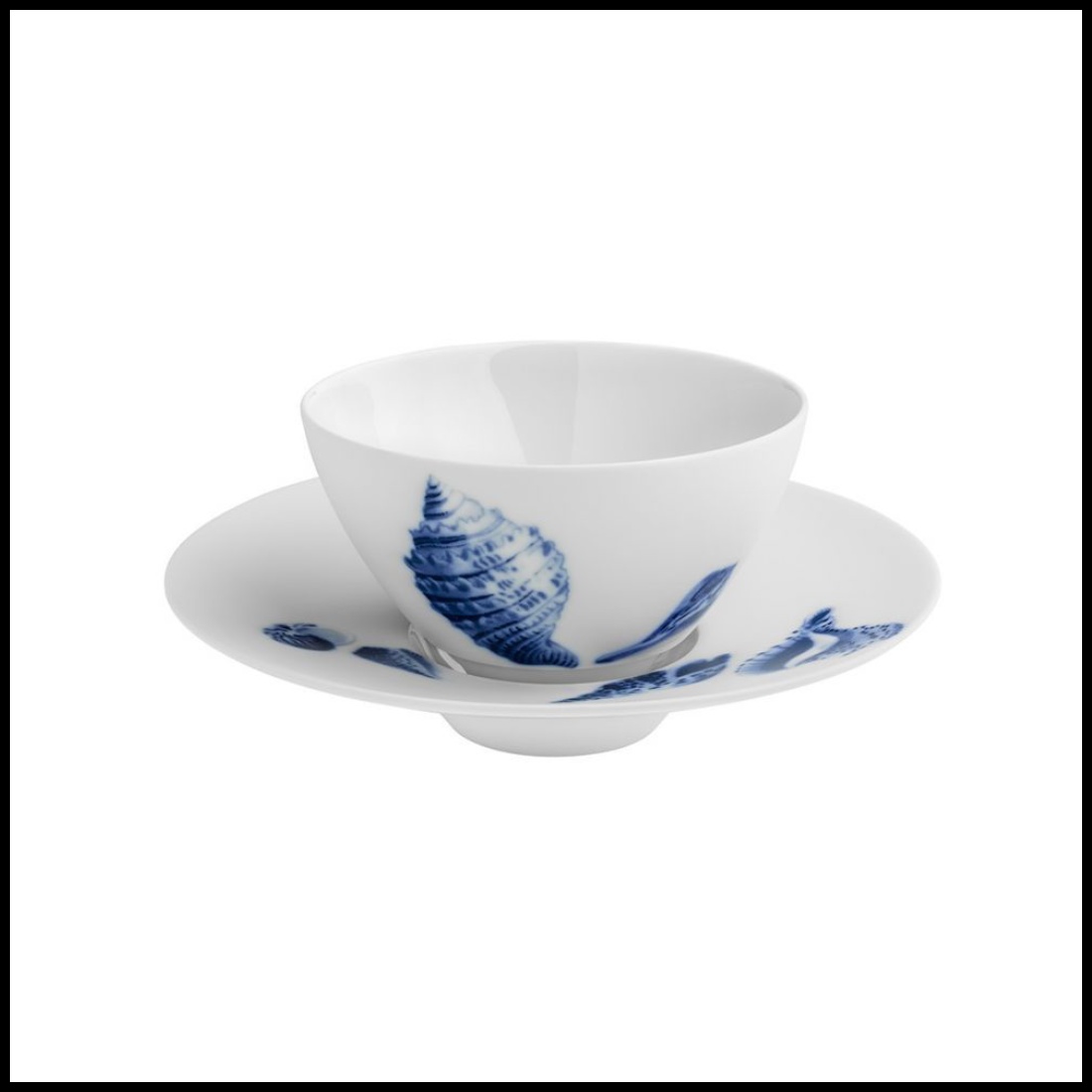 Hering Berlin, Ocean, Caffé latte, soup bowl and saucer