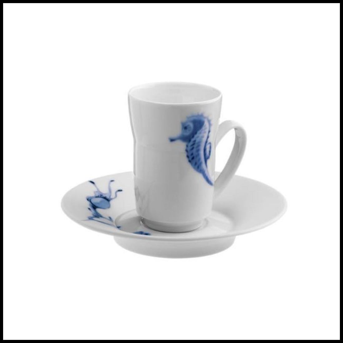 Hering Berlin, Ocean, Coffee cup with saucer