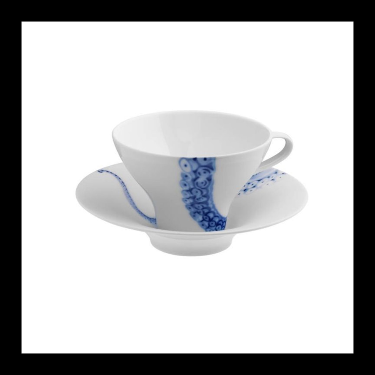 Hering Berlin, Ocean, Coffee/tea cup with saucer