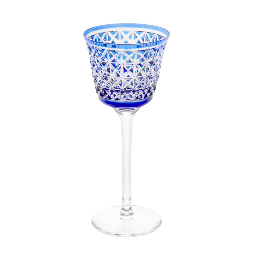 Cristallerie de Montbronn, Saphir, Red wine glass