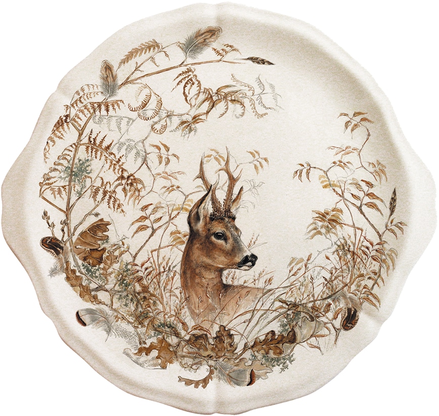 Gien, Sologne, Cake platter