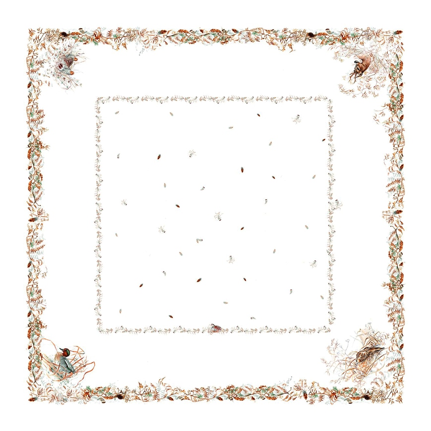 Gien, Sologne, Square tablecloth