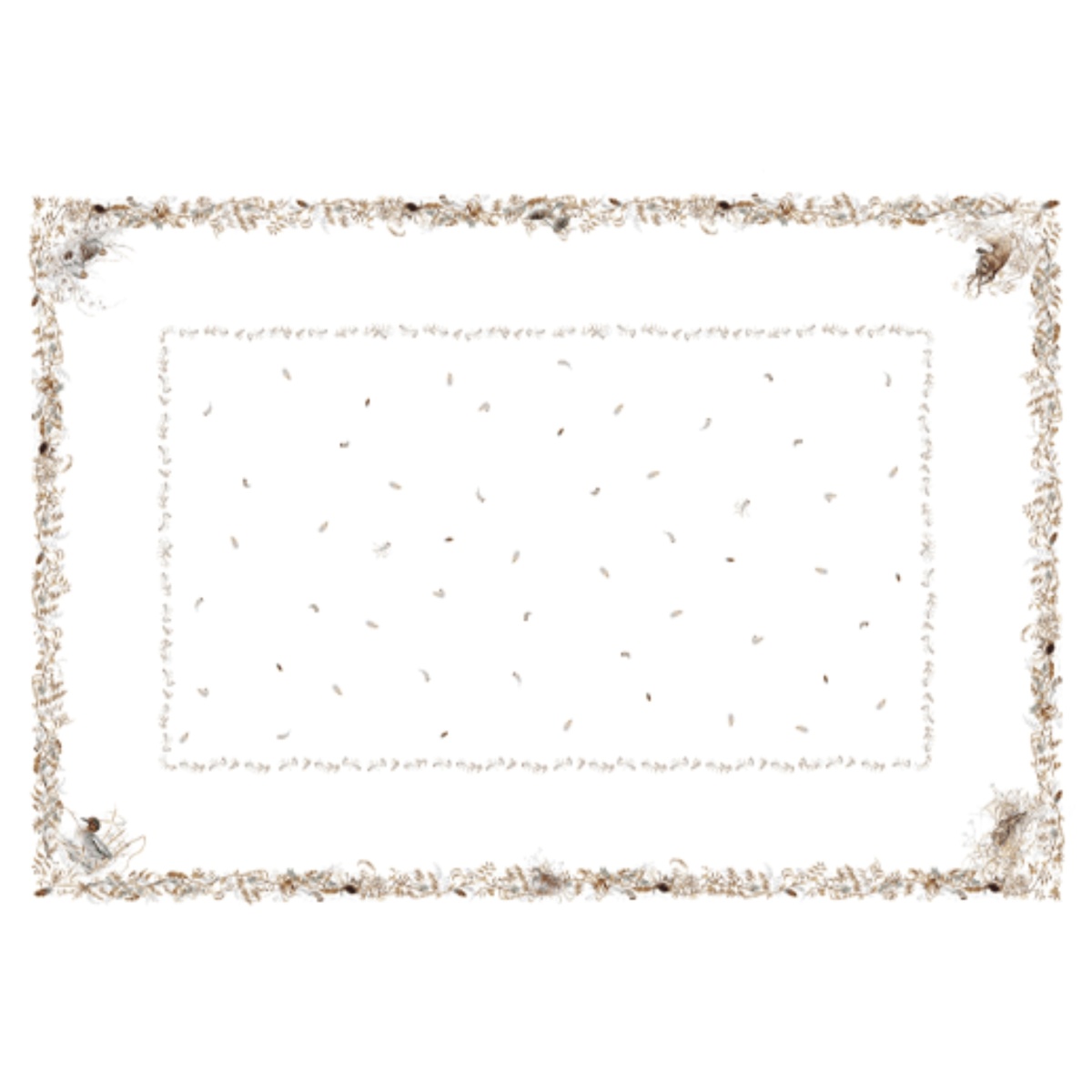 Gien, Sologne, Rectangular tablecloth