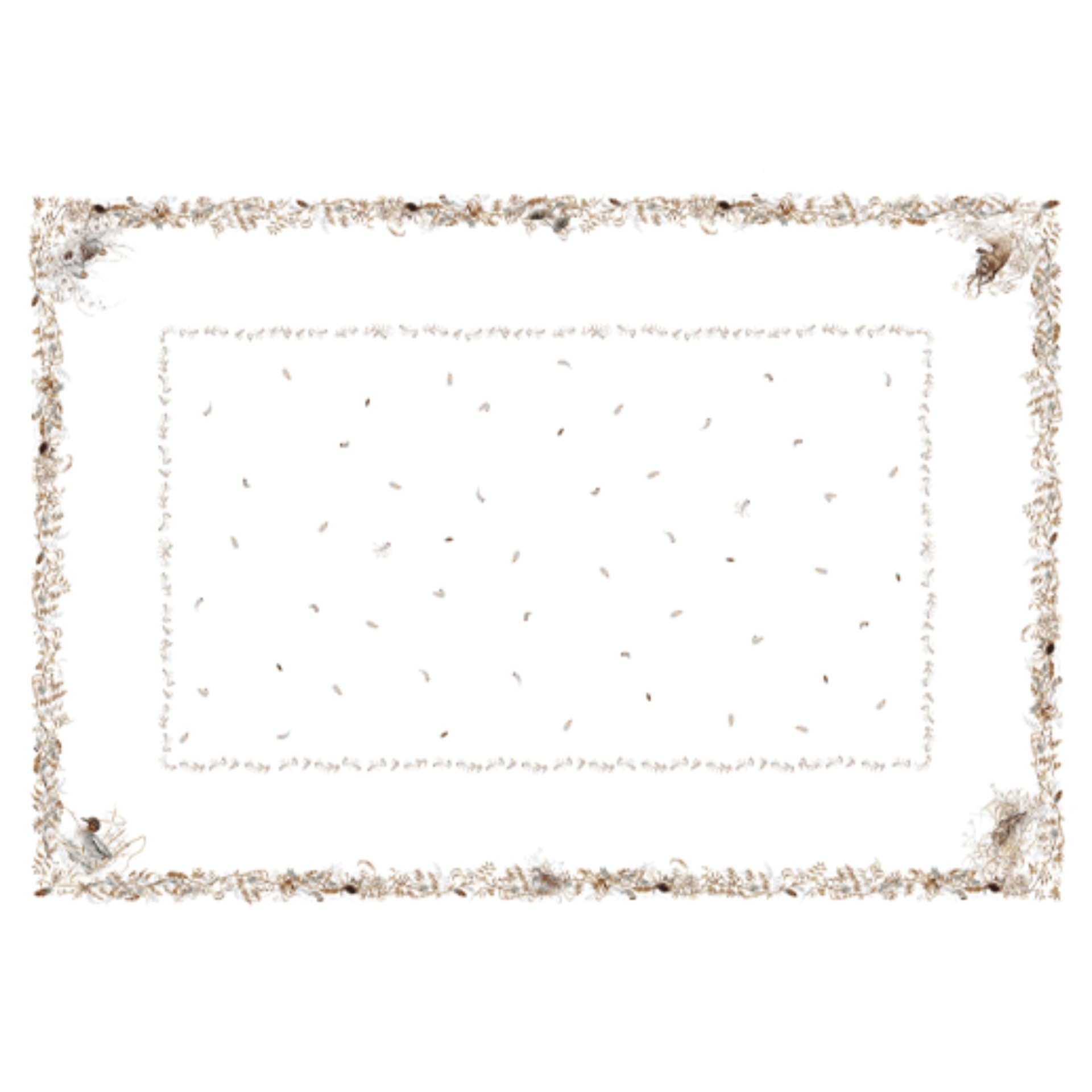 Gien, Sologne, Rectangular tablecloth