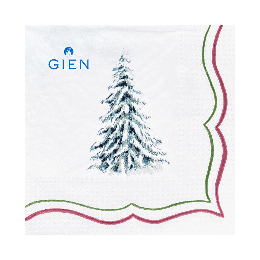 Gien, Filet Noël, Napkins, pack of 20