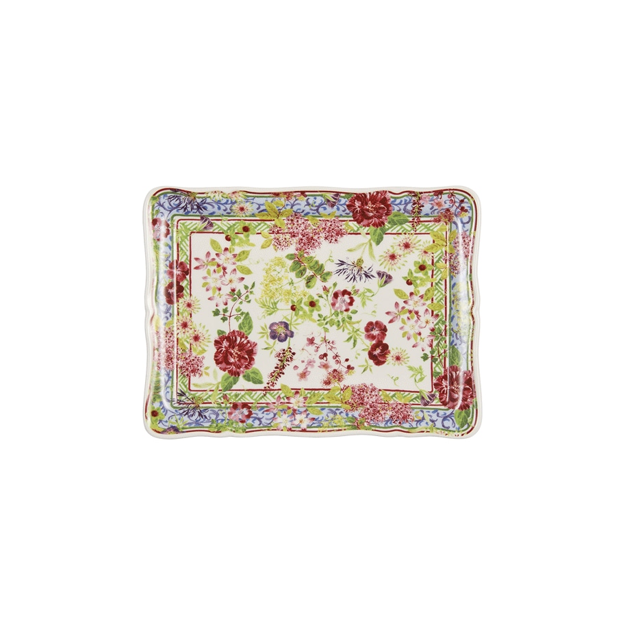 Gien, Millefleurs, Butter tray