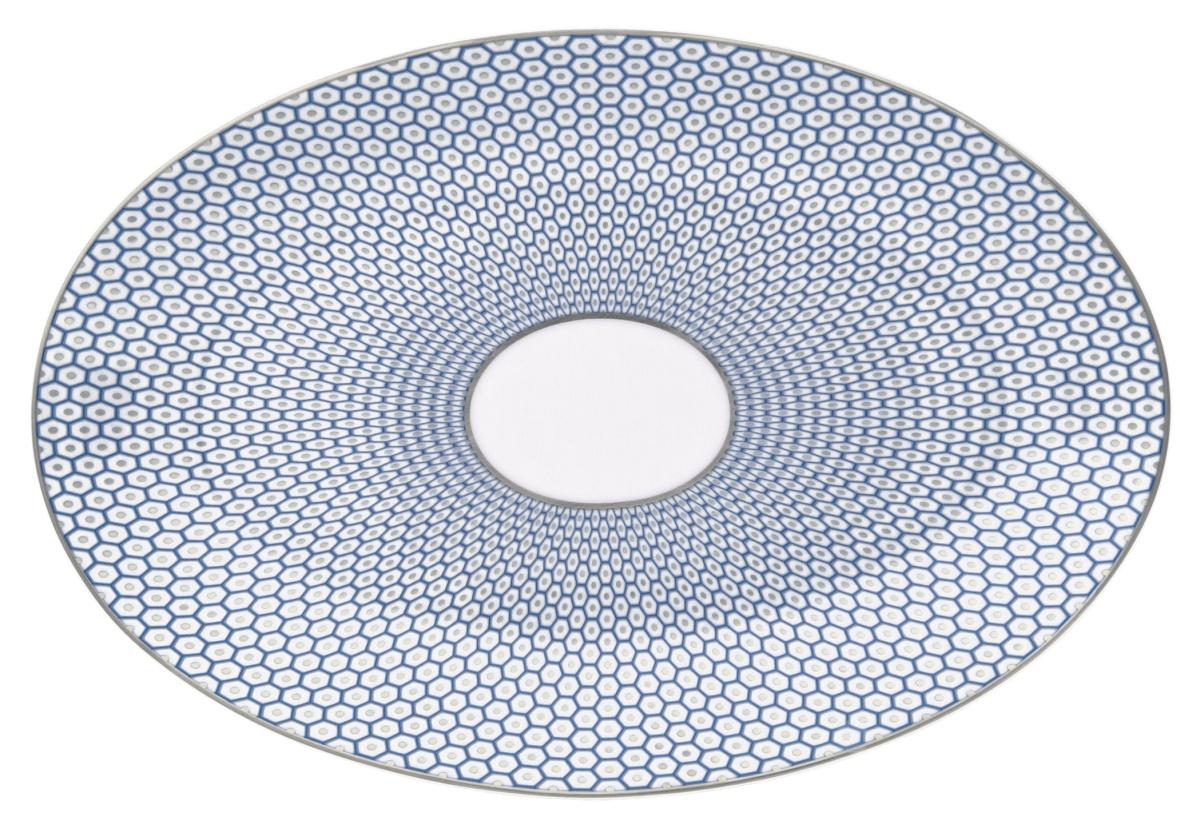 Raynaud, Trésor bleu, Oval platter