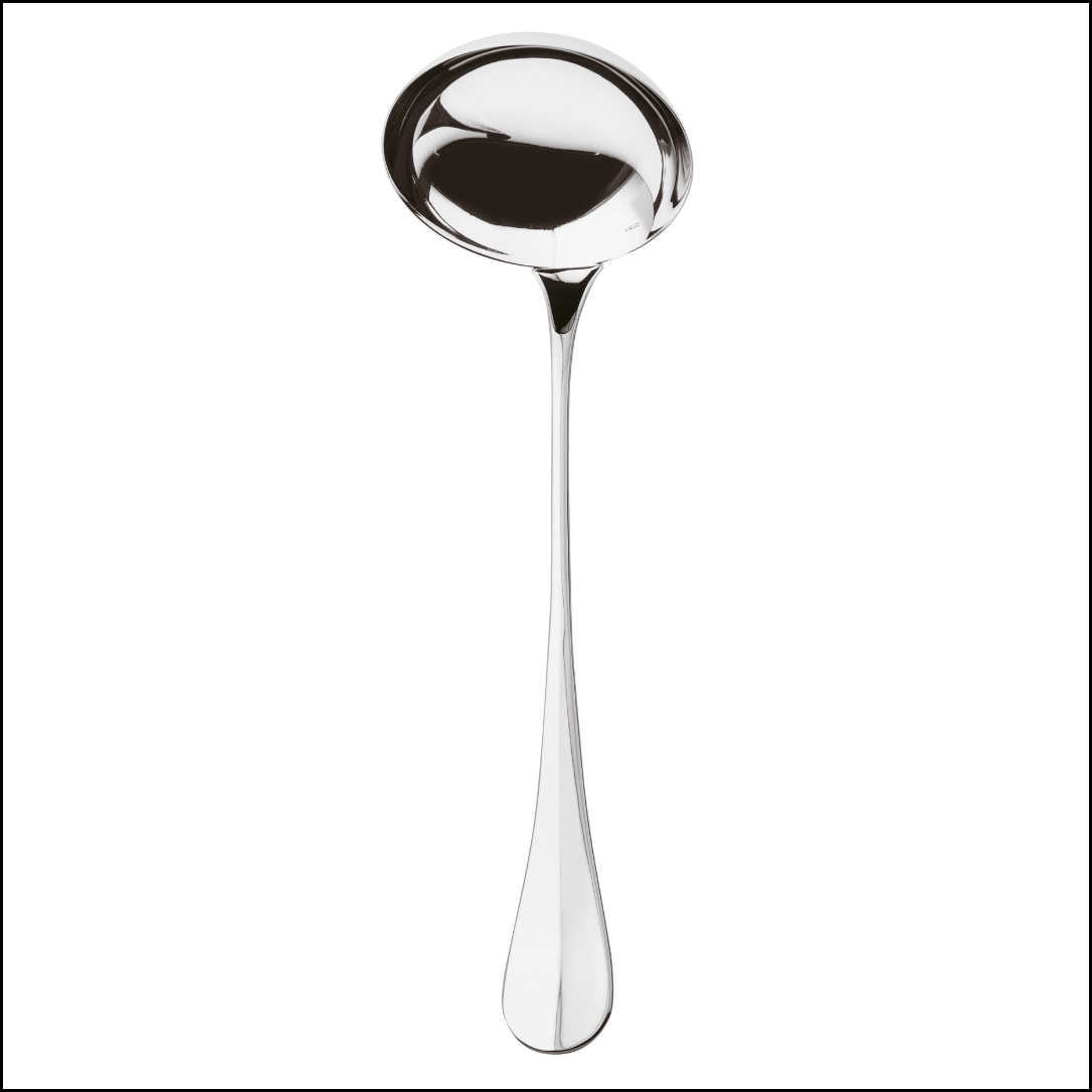 Ercuis, Bali, stainless steel, Soup ladle