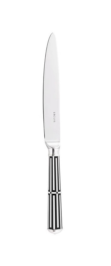 Ercuis, Arts decoratifs paquebot black, Dessert knife