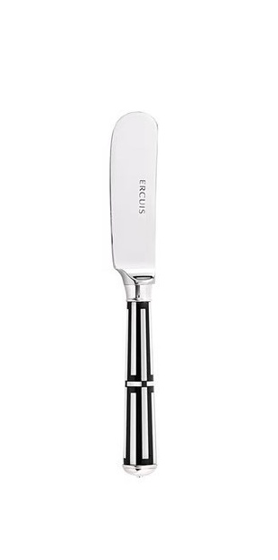 Ercuis, Arts decoratifs paquebot black, Individual butter knife