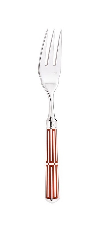 Ercuis, Arts decoratifs paquebot mahogany, Fish fork