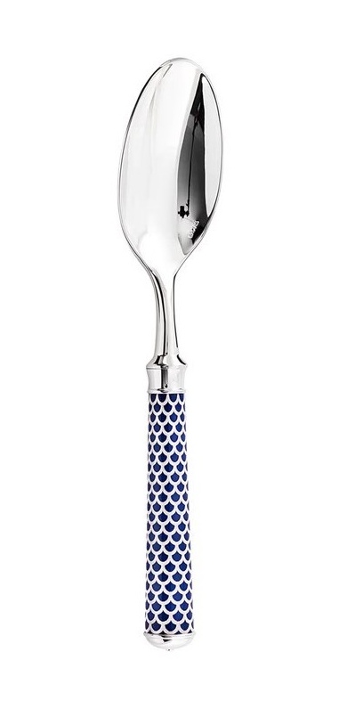 Ercuis, Arts decoratifs coupole navy blue, Dinner spoon