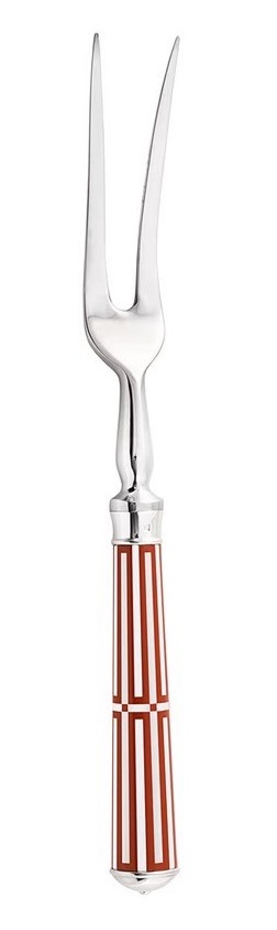 Ercuis, Arts decoratifs paquebot mahogany, Carving fork