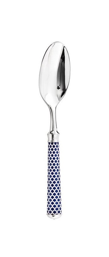 Ercuis, Arts decoratifs coupole navy blue, Dessert spoon