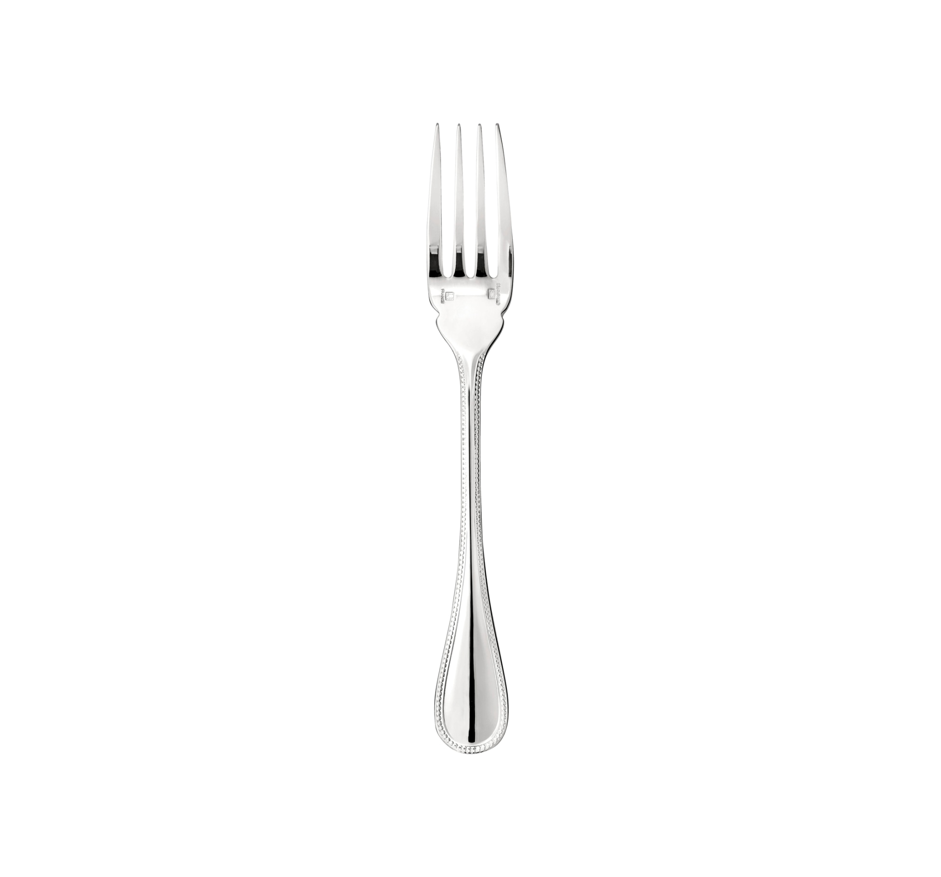 Christofle, Perles cutlery, silver plated, Fish fork