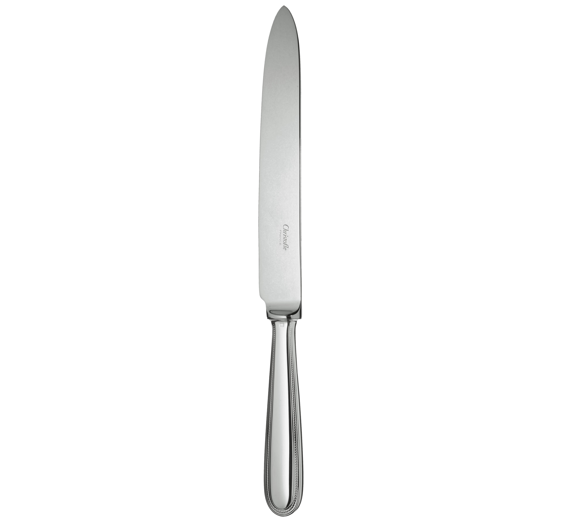 Christofle, Perles cutlery, silver plated, Carving knife