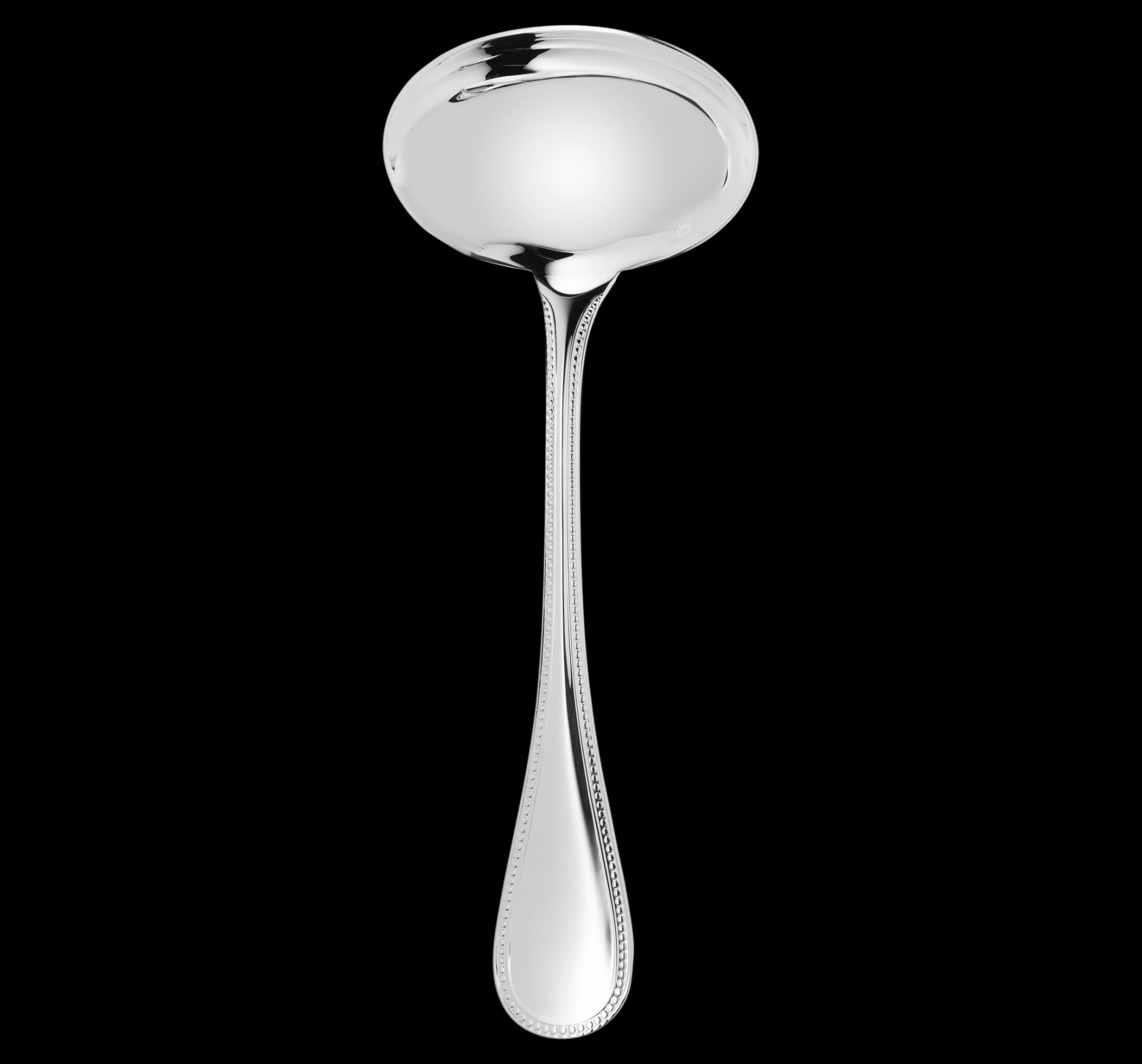 Christofle, Perles cutlery, silver plated, Gravy ladle