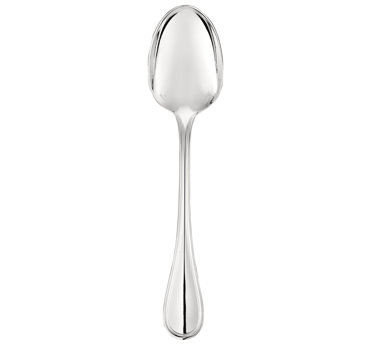 Christofle, Albi cutlery, silver plated, Standard soup spoon