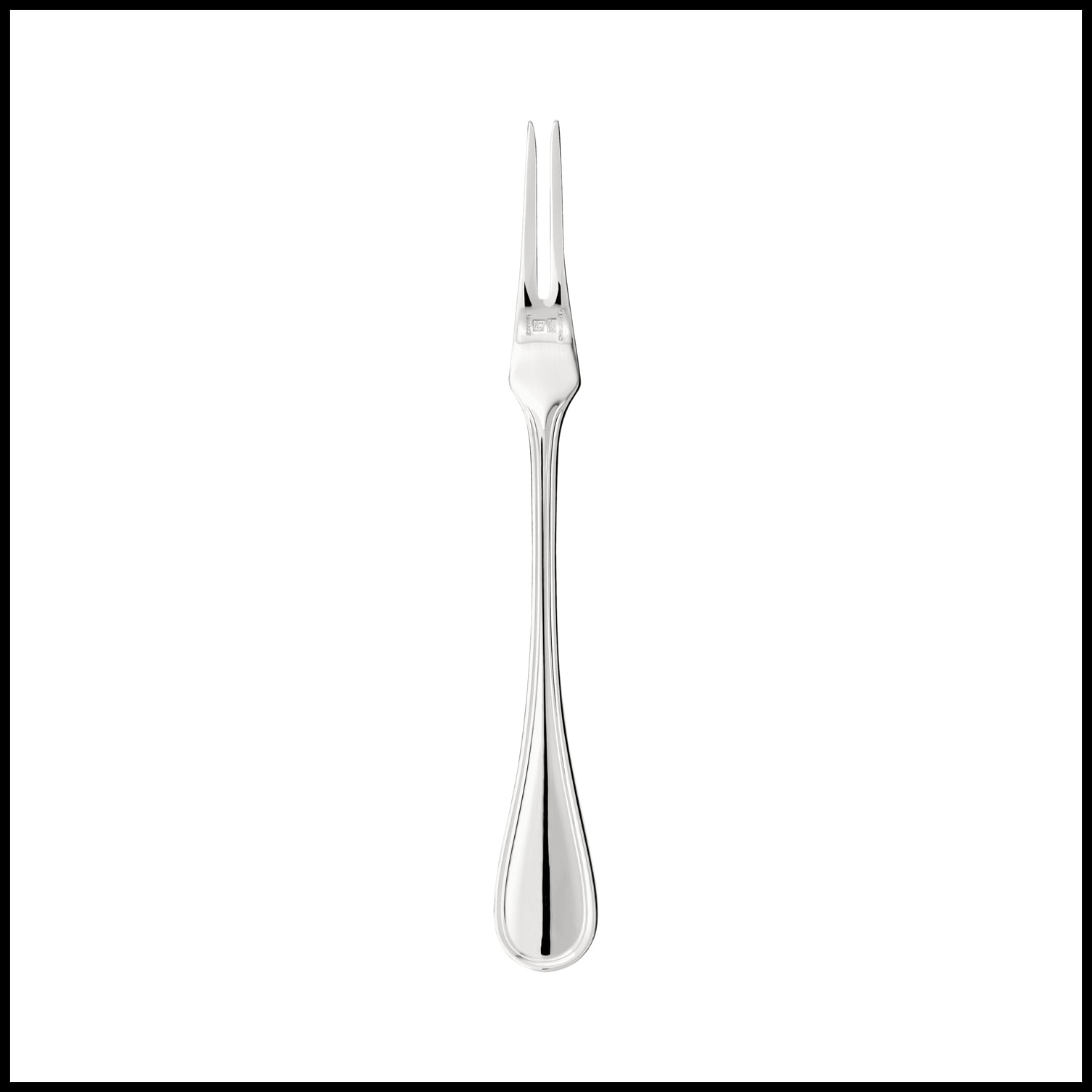 Christofle, Albi cutlery, silver plated, Seafood fork