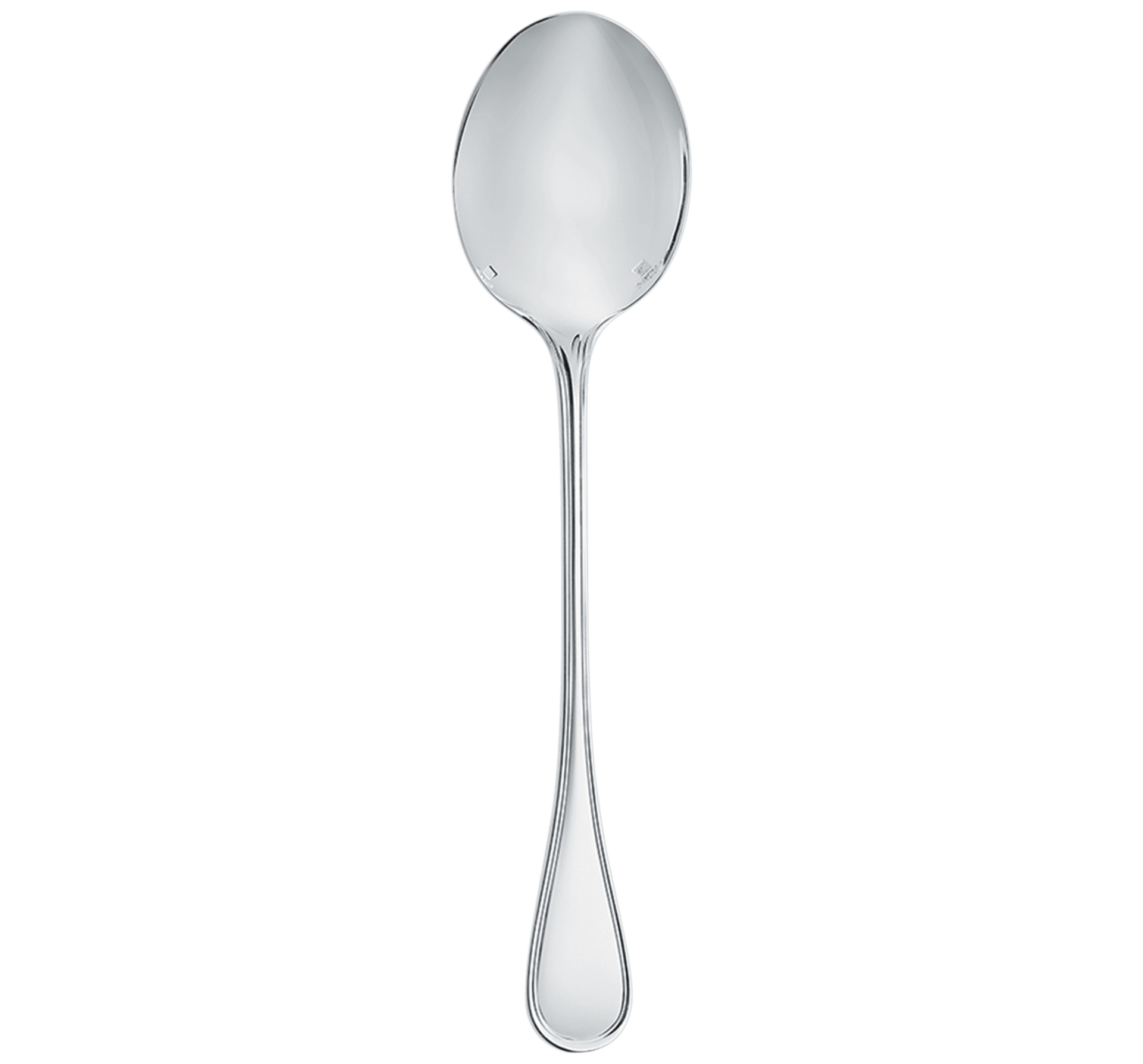 Christofle, Albi cutlery, silver plated, Salad serving spoon