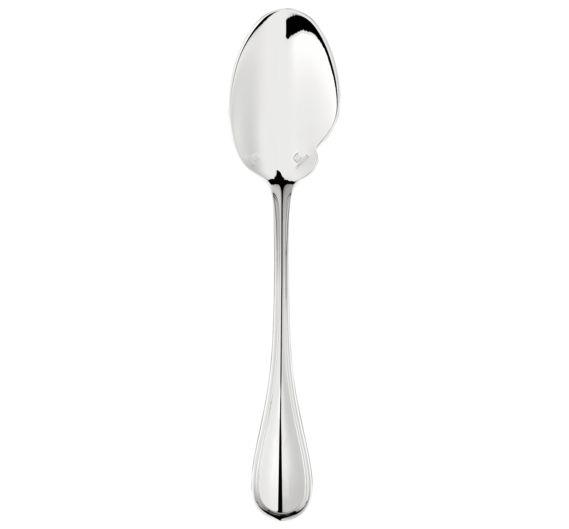Christofle, Albi cutlery, silver plated, Individual sauce spoon