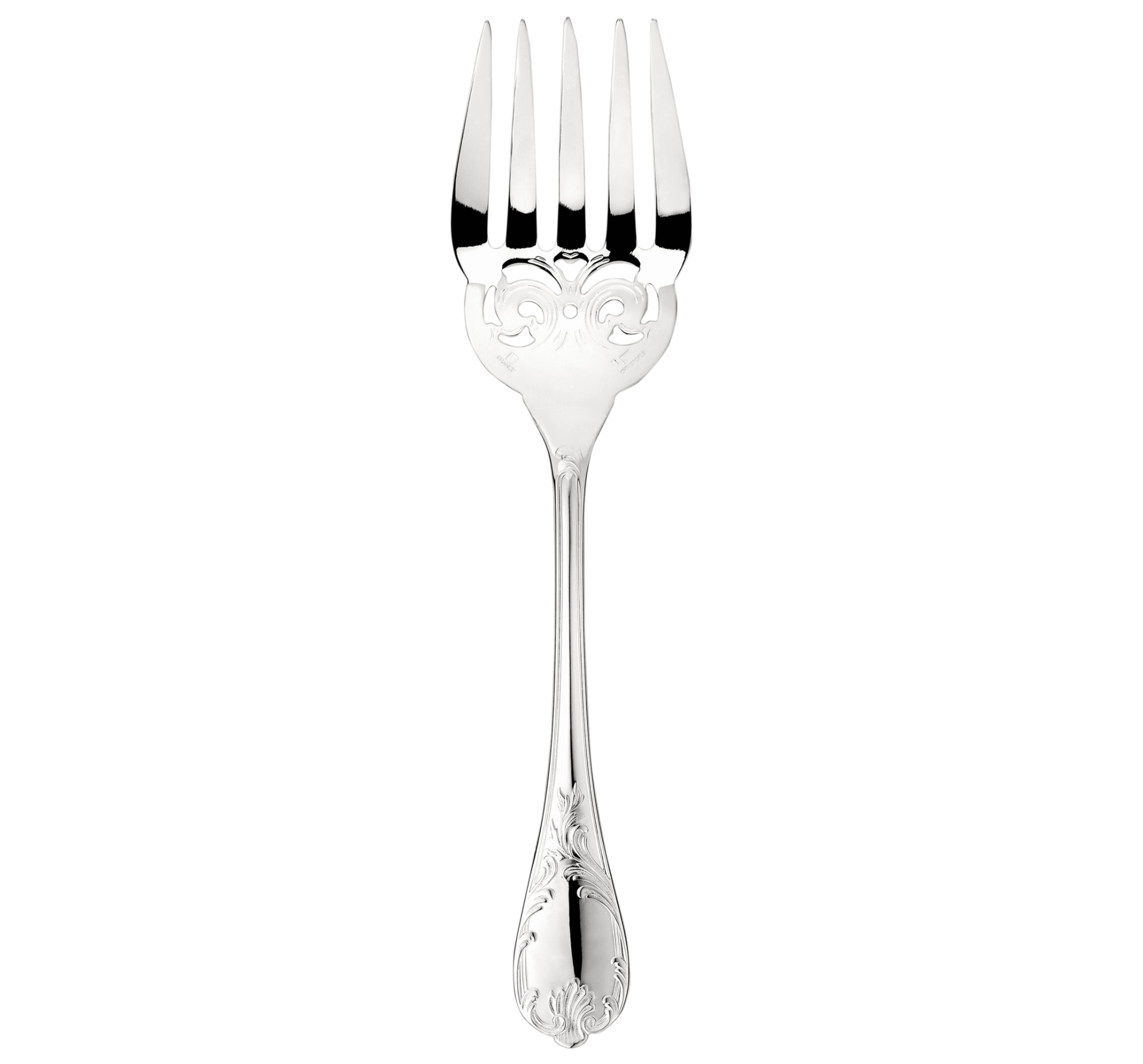 Christofle, Marly, silver plated, Fish serving fork