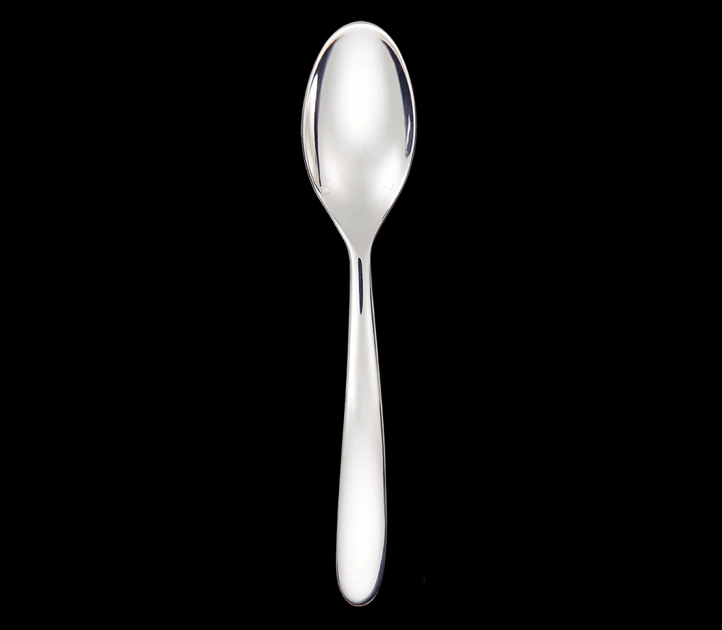 Christofle, Mood cutlery, silver plated, Broth spoon