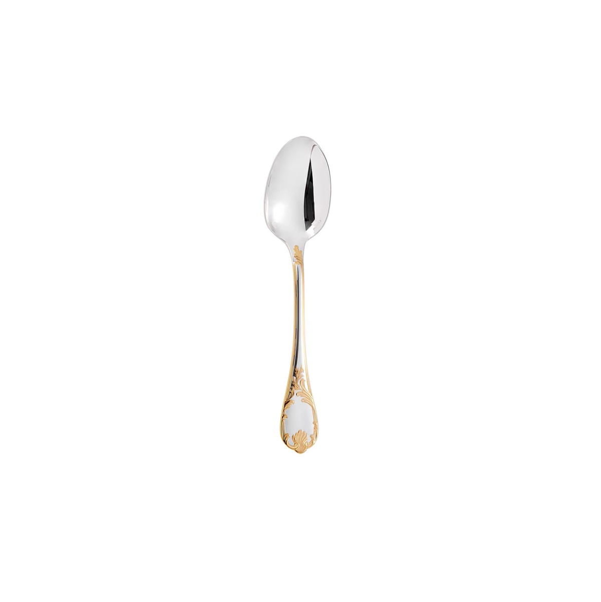 Christofle, Marly, silver plated - gold accent, Tea spoon