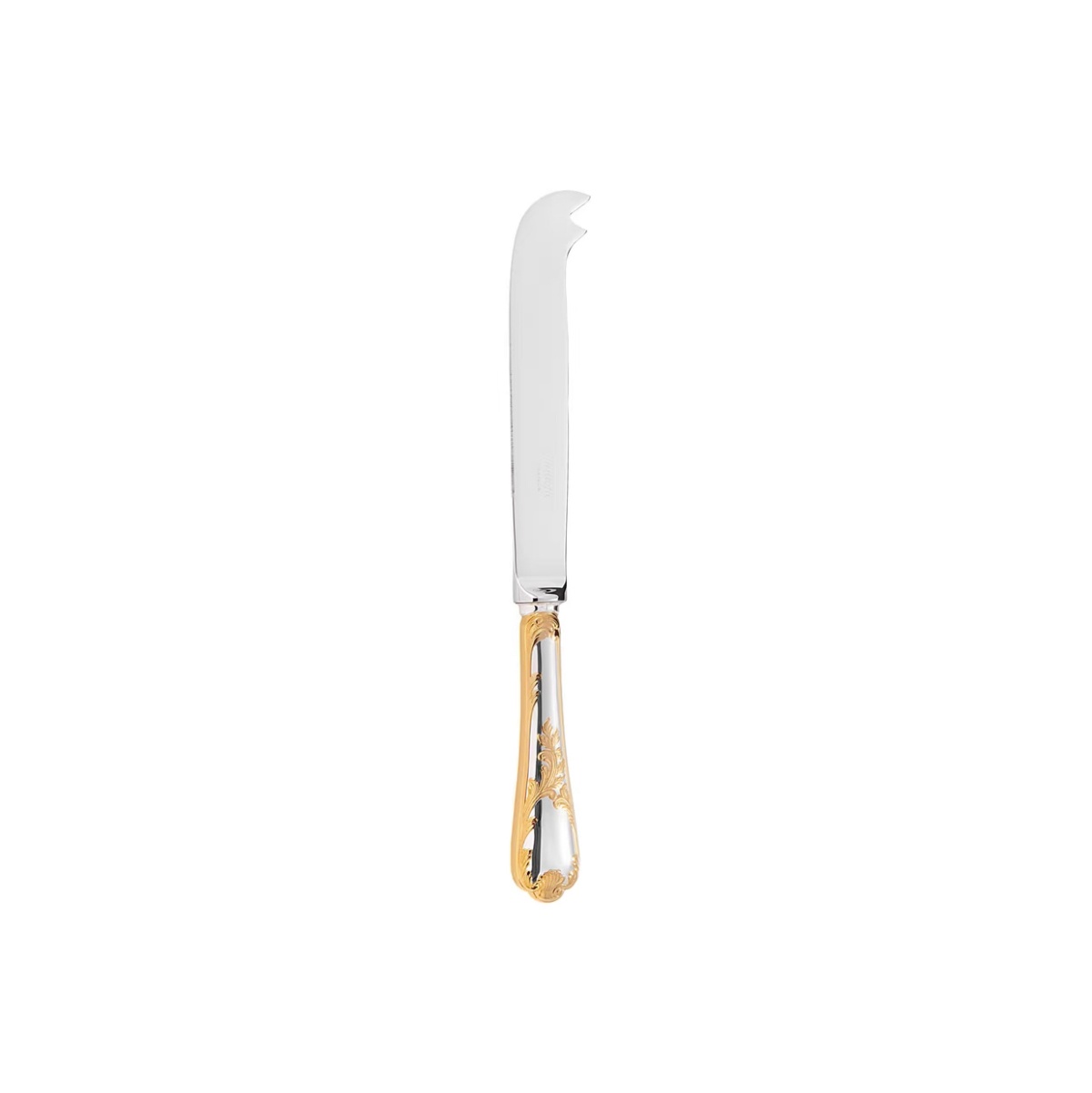 Christofle, Marly, silver plated - gold accent, Cheese knife