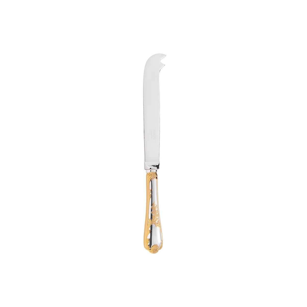 Christofle, Marly, silver plated - gold accent, Cheese knife