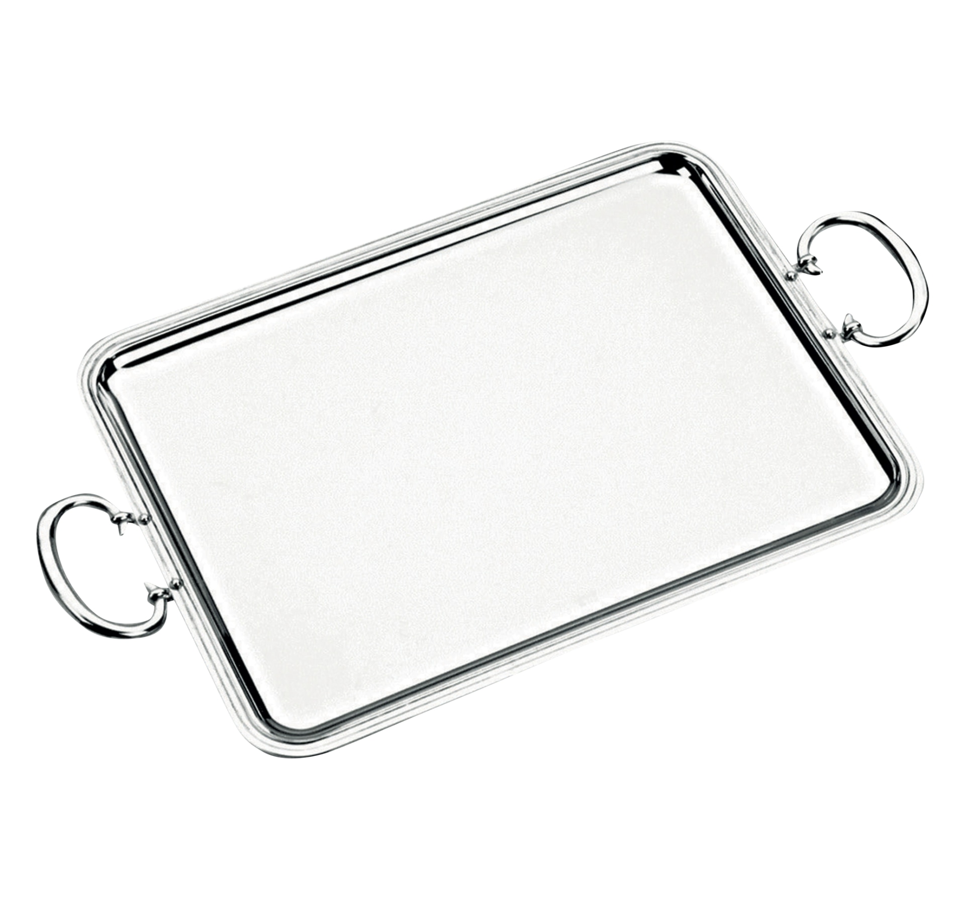 Christofle, Albi accessories, Rectangular Tray with Handles