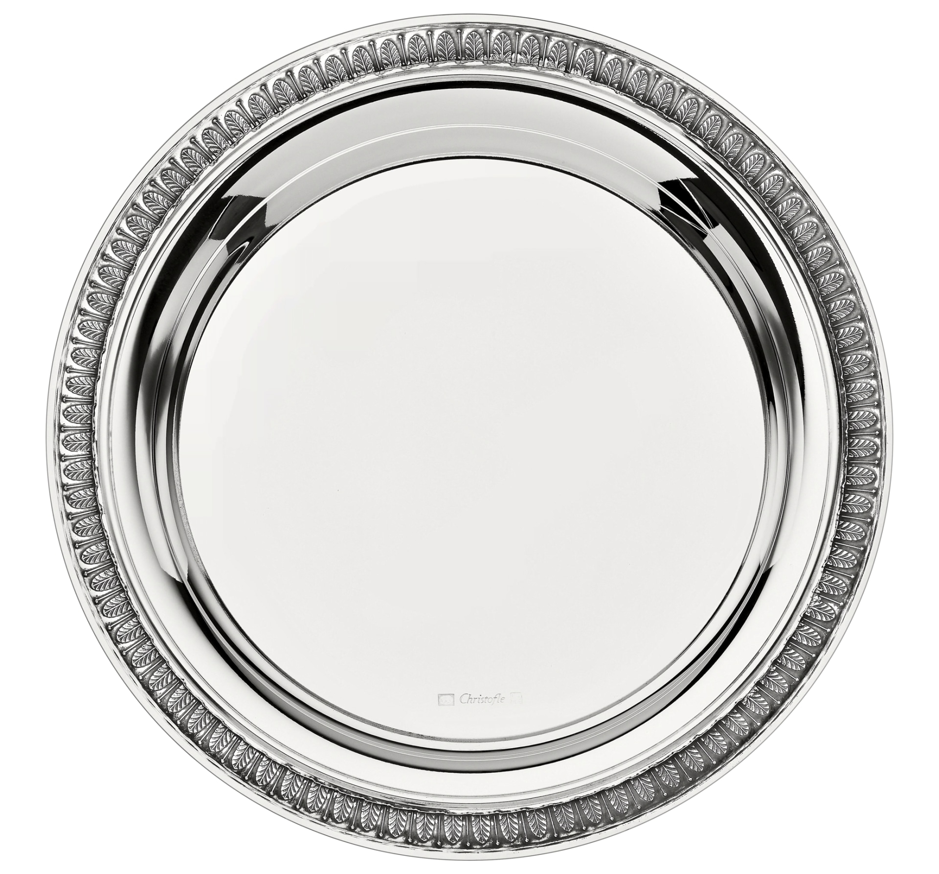 Christofle, Malmaison accessories, Carafe tray