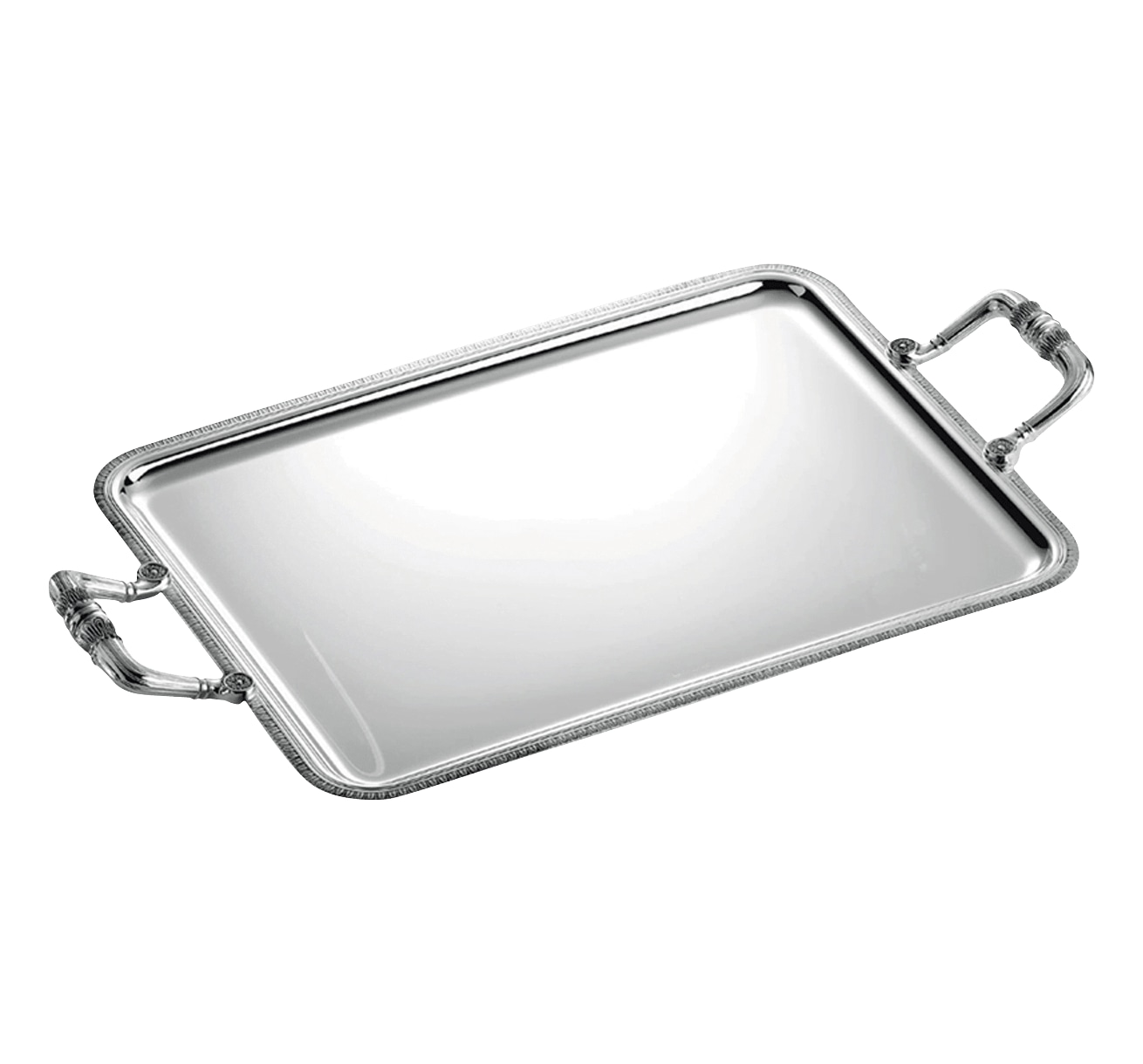 Christofle, Malmaison accessories, Tray with handles large
