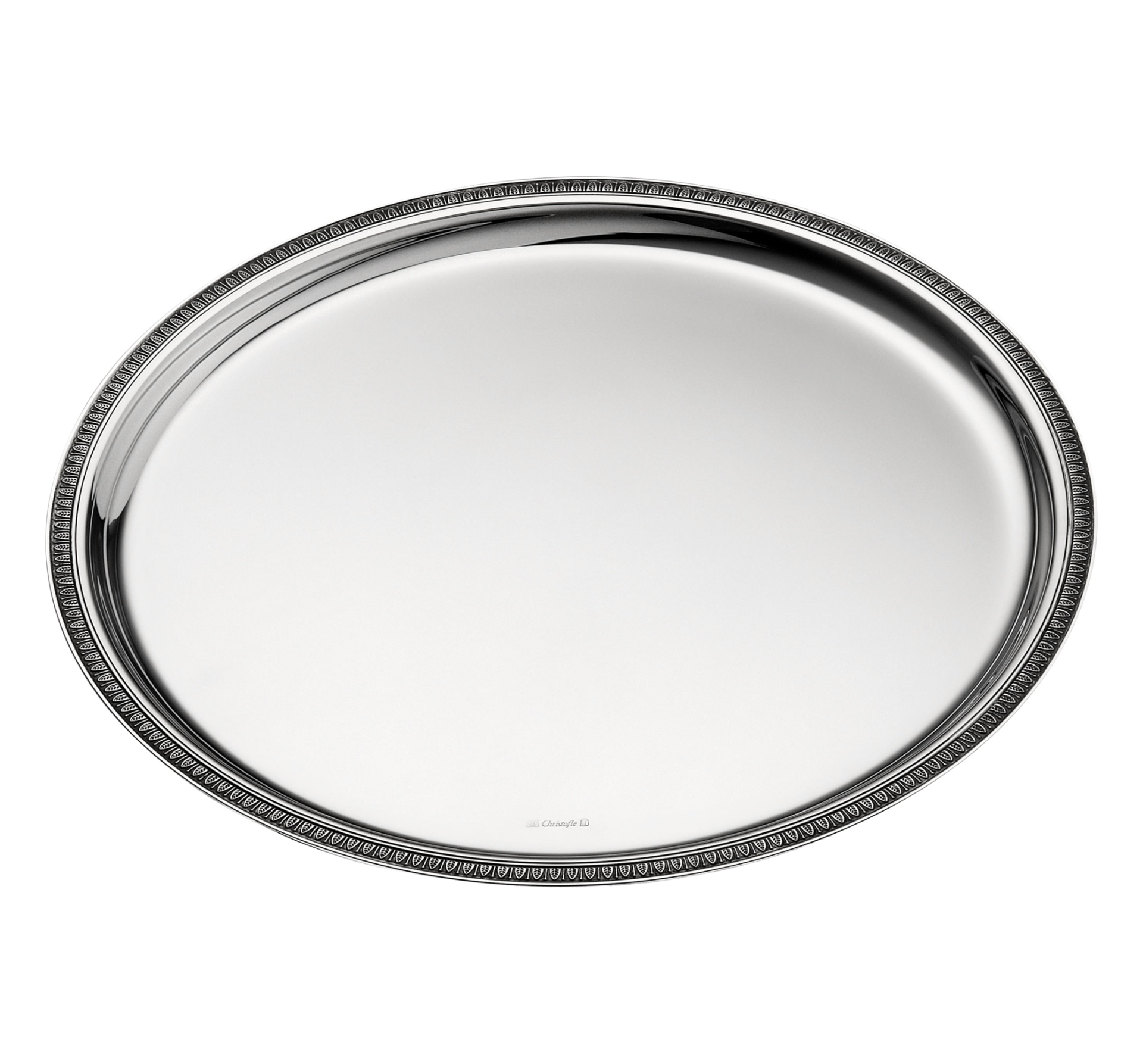Christofle, Malmaison accessories, Round tray small