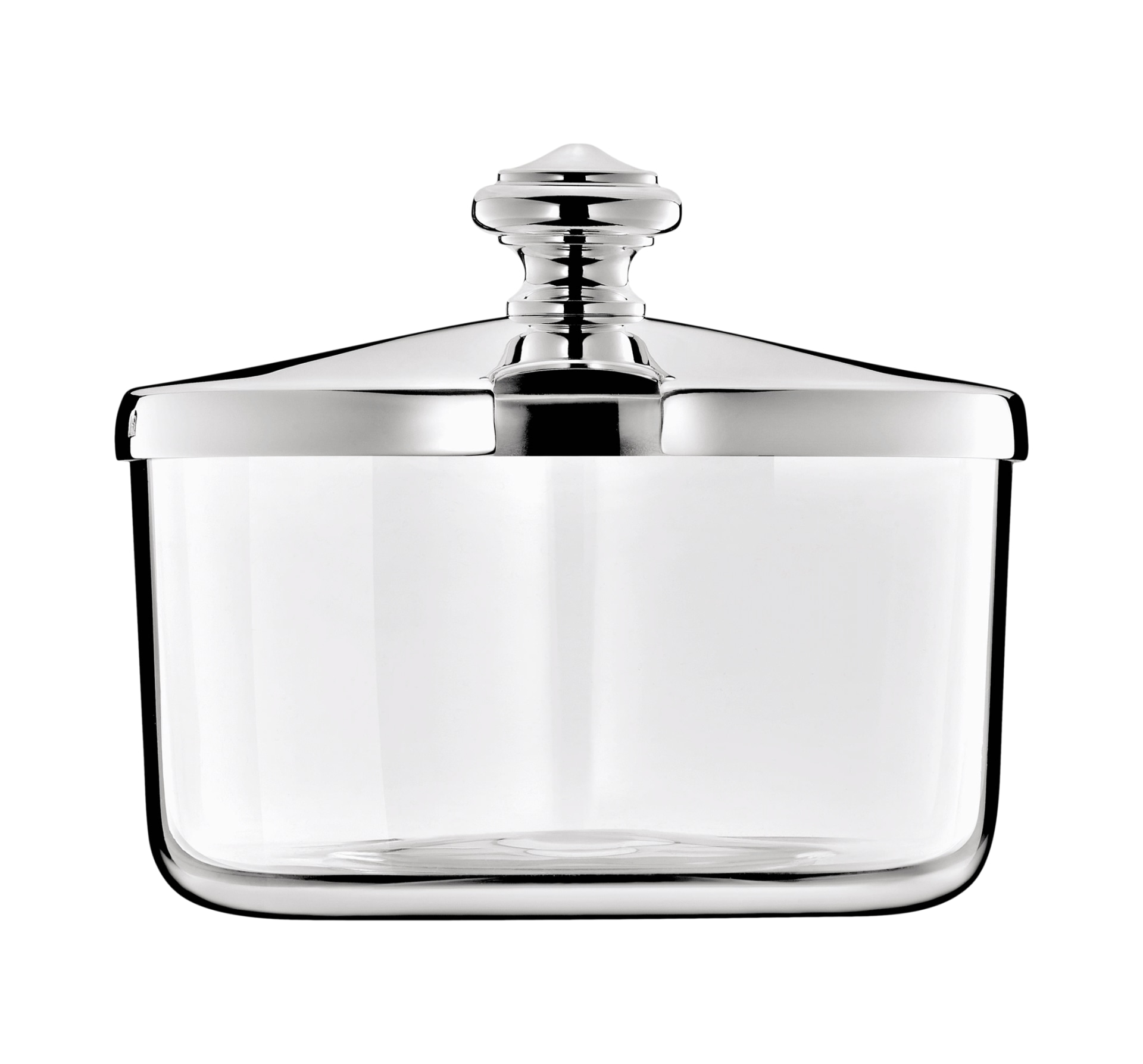 Christofle, Albi accessories, Lidded Cheese/Condiment Dish