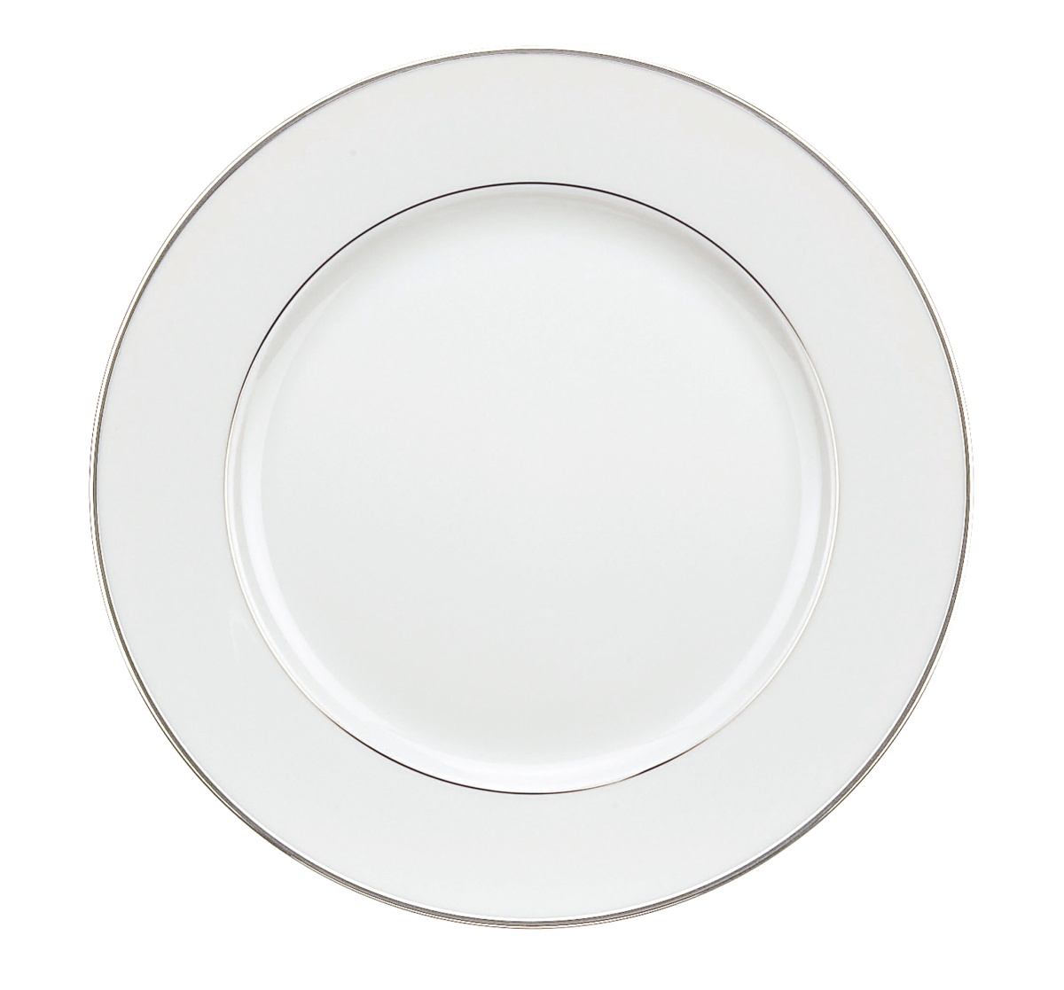 Christofle, 	Albi Platinum, Dessert Plate with Leafing